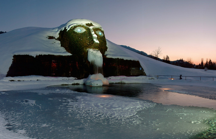 Swarovski Kristallwelten im Winter 