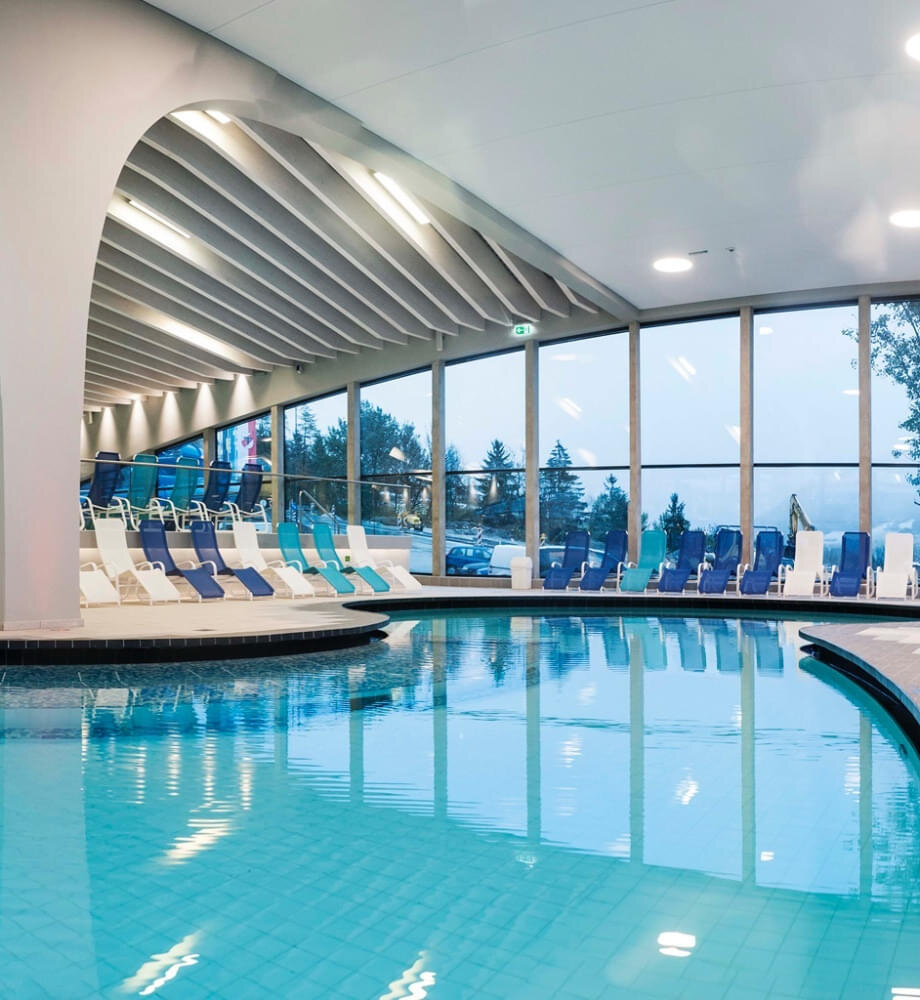 Hallenschwimmbad im Stubay.