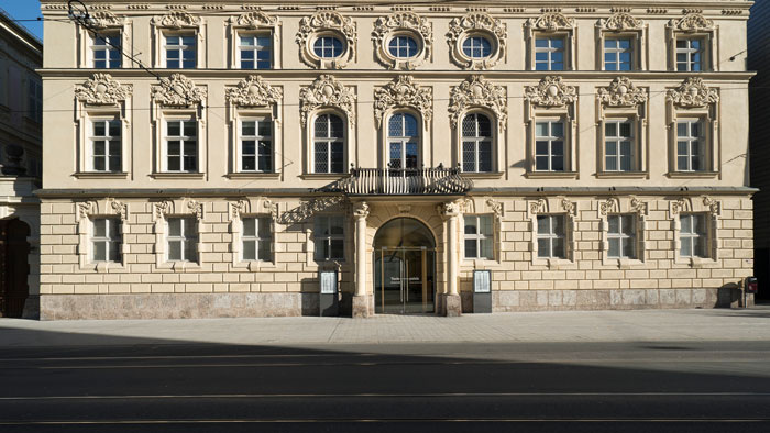 Taxispalais Kunsthalle von außen 