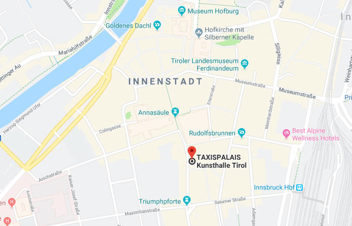 Taxispalais auf der Karte 