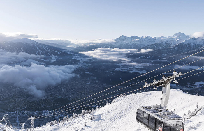 Nordkettenbahn mit Aussicht