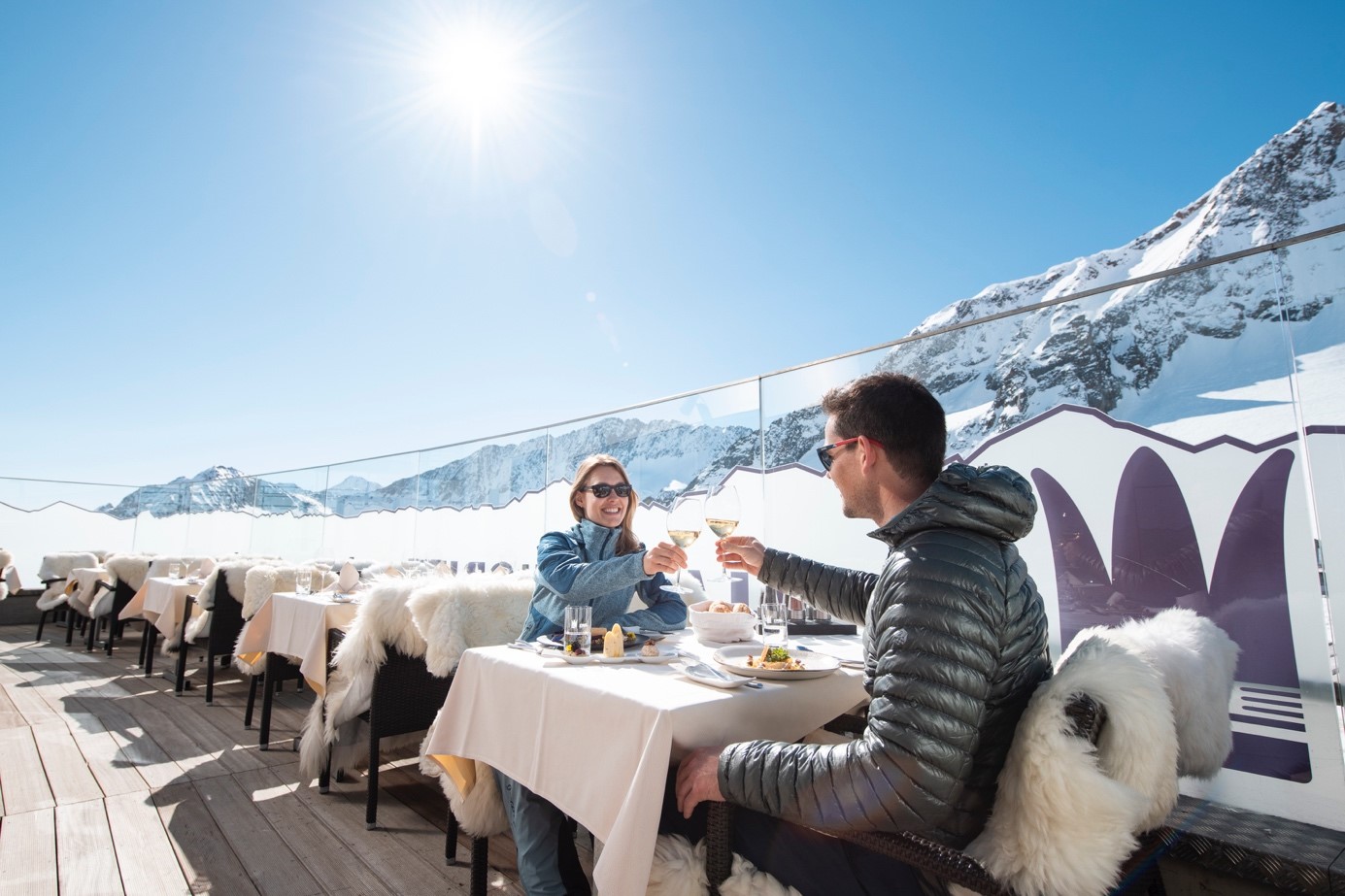 Fine dining am Stubaier Gletscher